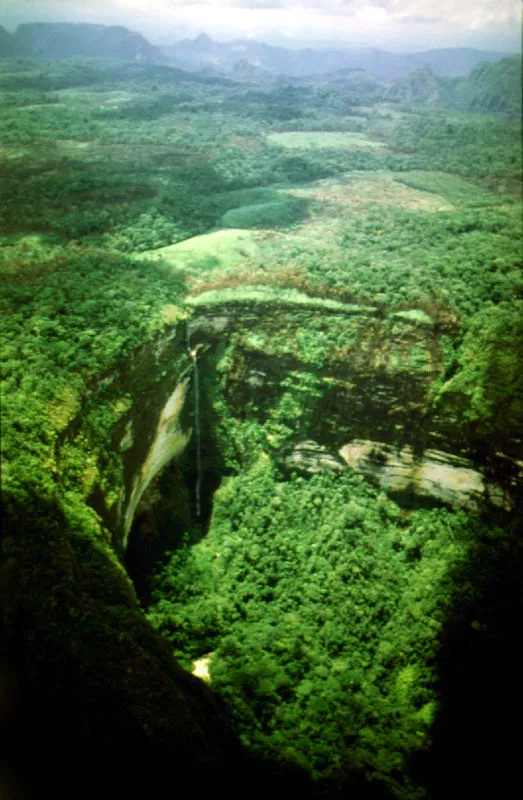 Parque Nacional la Macarena.
 