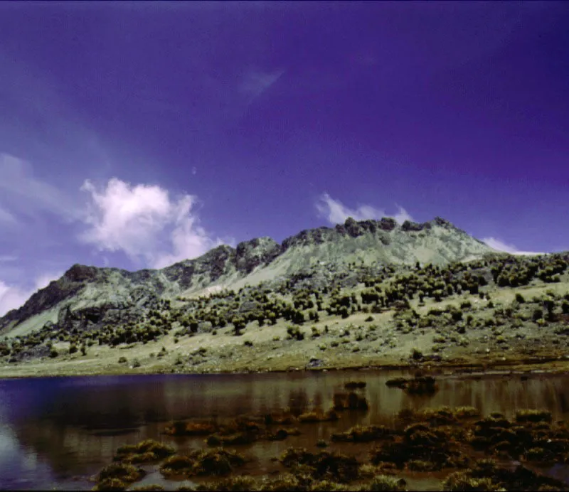 Sierra de la Culata en la serranía de Mérida.