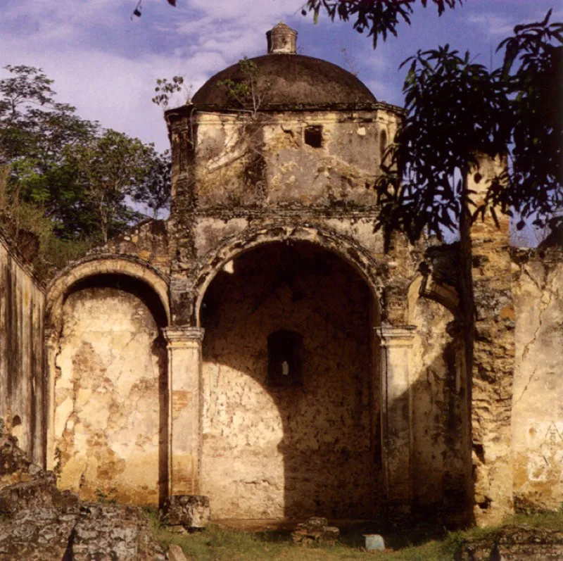 Iglesia de Aricagua o iglesia de la Soledad de Mara cerca de Cumanacoa. 