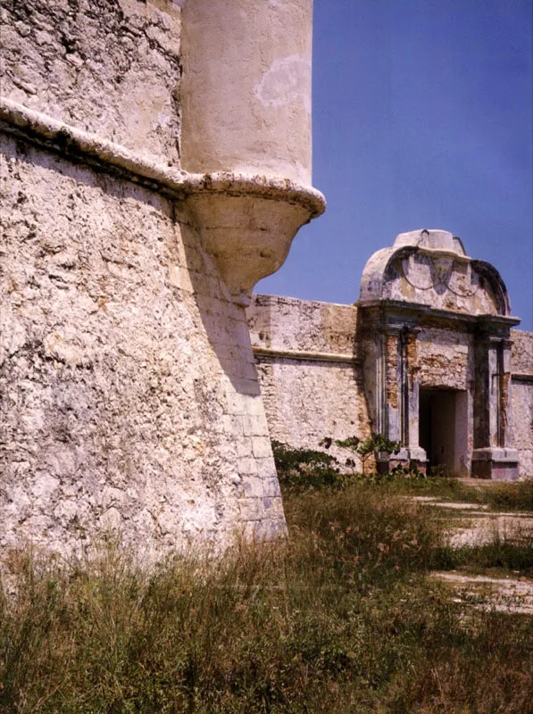 Castillo de San Felipe en Puerto Cabello. 