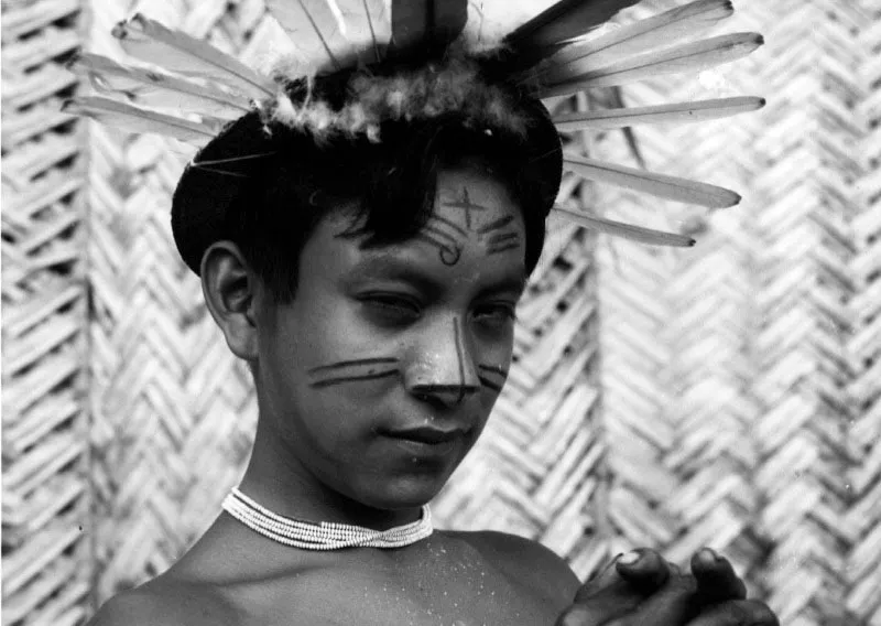 Indio Tukano de la región del Orinoco.