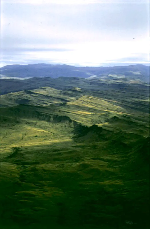 Páramo de Sumapaz en la Cordillera Oriental colombiana.
Humboldt tuvo muy presente que los principales afluentes del río Orinoco por su margen occidental nacen en los páramos de la cordillera oriental colombiana, como es el caso del río Meta, que se forma de la confluencia del río Humea que nace en el páramo de Sumapaz y del río Upía que procede del páramo del Nevado del Cocuy.