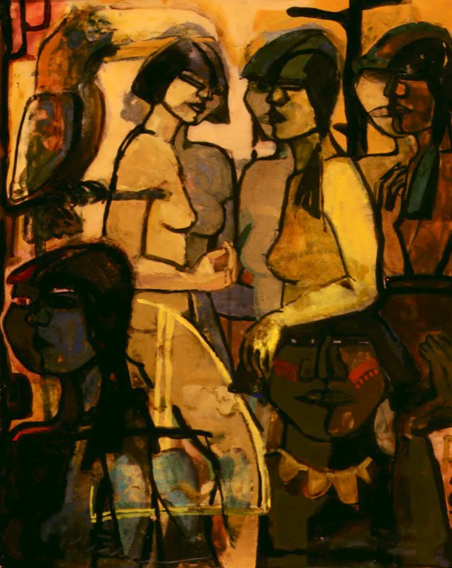 Indias con ytaro
Acuarela
1949
39 x 37 cm. 