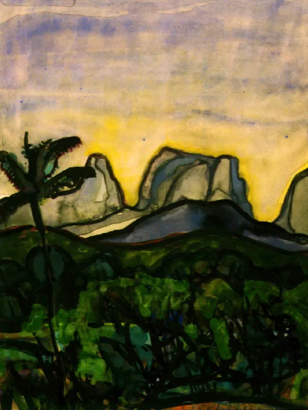 Sierra de La Macarena
Acuarela
1951
33 x 30 cm. 