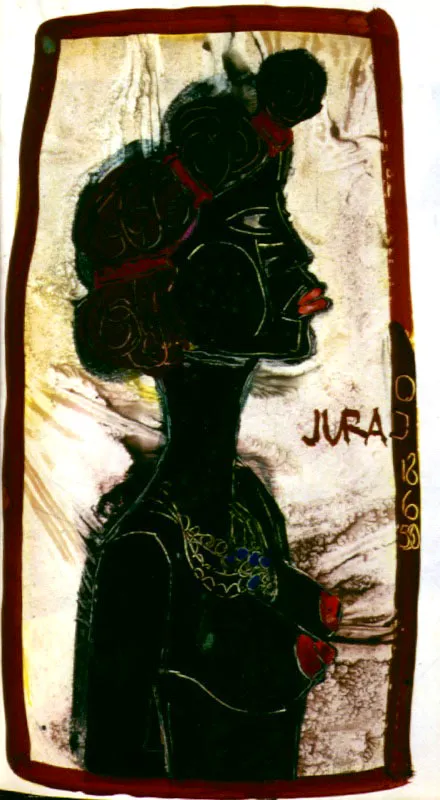 Muchacha de Jurad
Acuarela
1950
27.5 x 20 cm. 