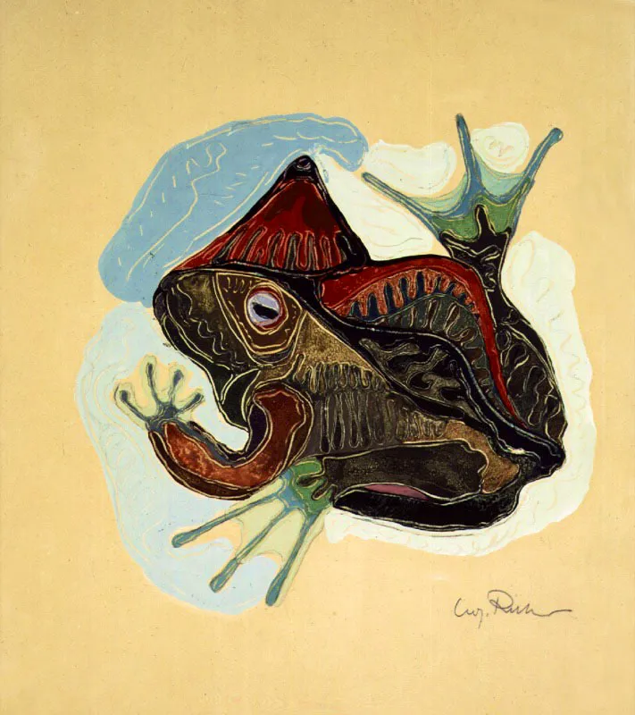 Rana
Tmpera sobre papel
1953
34 x 29 cm. 