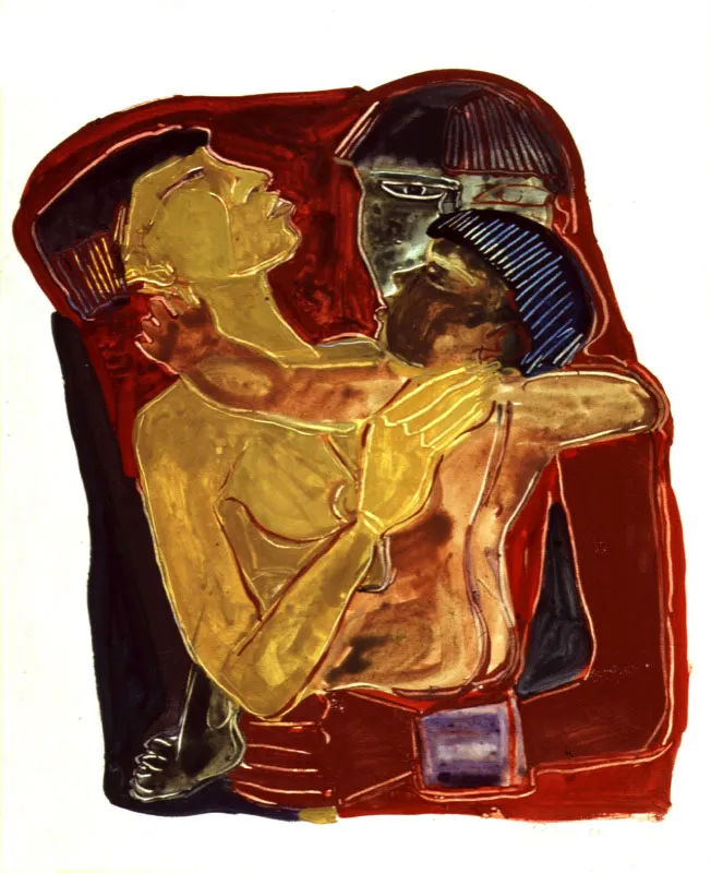 Familia
Témpera sobre papel
1955
48 x 40 cm.