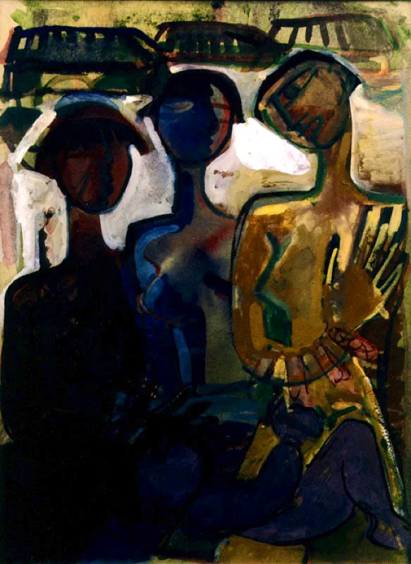 Técnica mixta
sobre papel
1953 c.
45 x 33 cm.