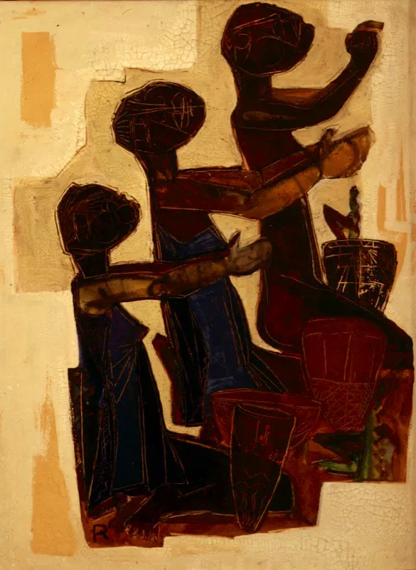 Ritmo
Témpera sobre papel
1956
50.5 x 38.5 cm.