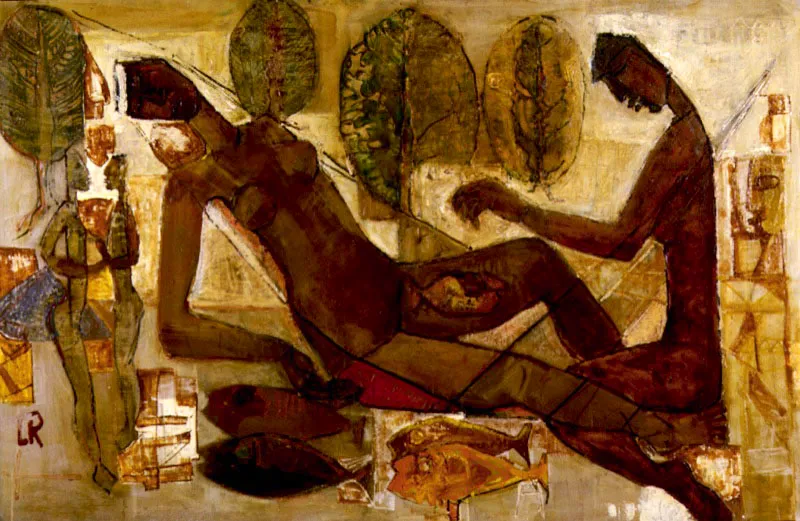 Rito prematrimonial
Oleo sobre lienzo
1966
115 x 180 cm. 