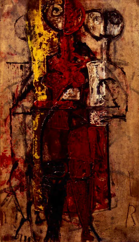Figuras
Técnica mixta
1967 c.
44 x 26.5 cm.
