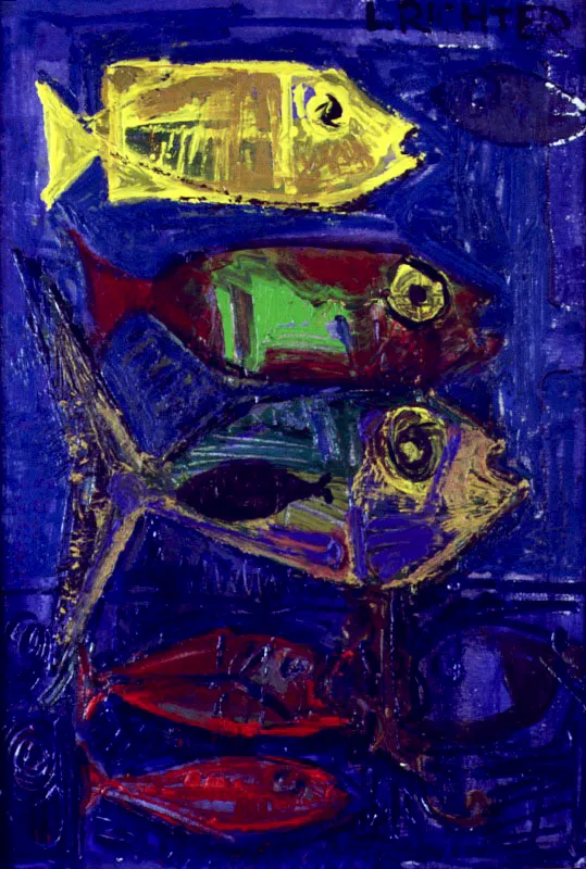 Peces
Oleo
1969
69 x 50 cm. 