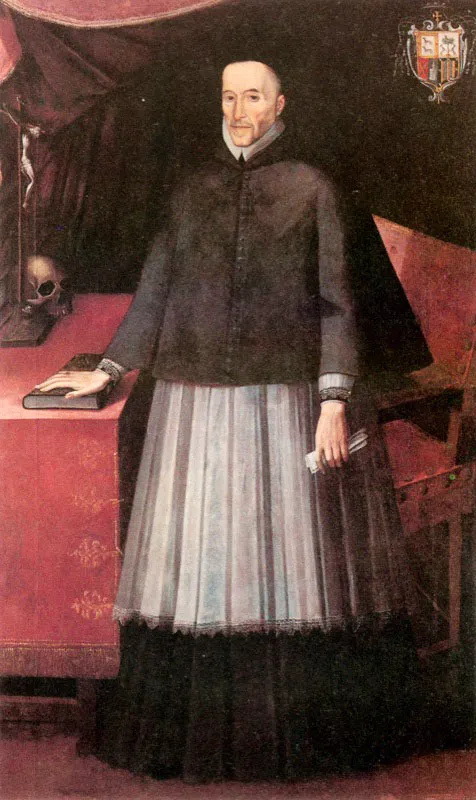 Anónimo.
Arzobispo Arias de Ugarte. Siglo XVII
Oteo sobre tela. 194 x 124 cm.