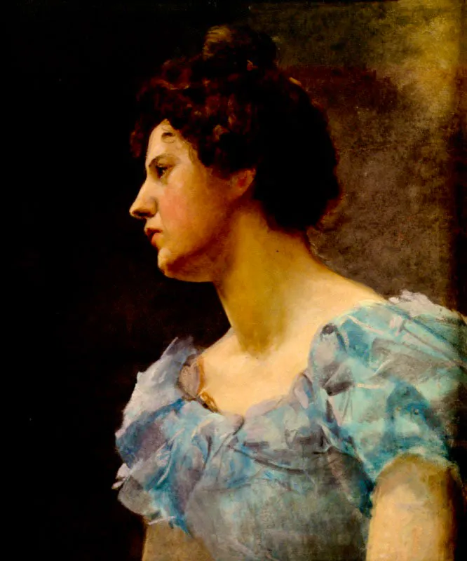 Epifanio Garay.
	Cecilia Arboleda de Holgun. S. F.
	Oleo sobre tela. 61 x 51 cm.
 