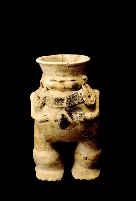 Figura antropomorfa. Chimila. 
	29.5 x 16.7 cm.
 