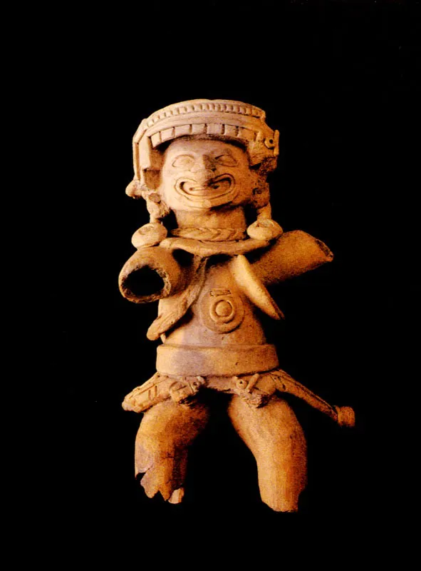 Figura antropomorfa. Tumaco.
	26.2 x 16 cm.
 