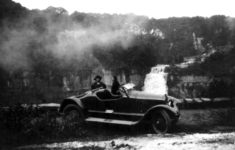 Templar 1922, participante en la primera prueba automovilstica realizada en 1923. 