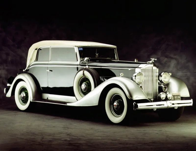 Packard 1101 Victoria Convertible, 1934.
 