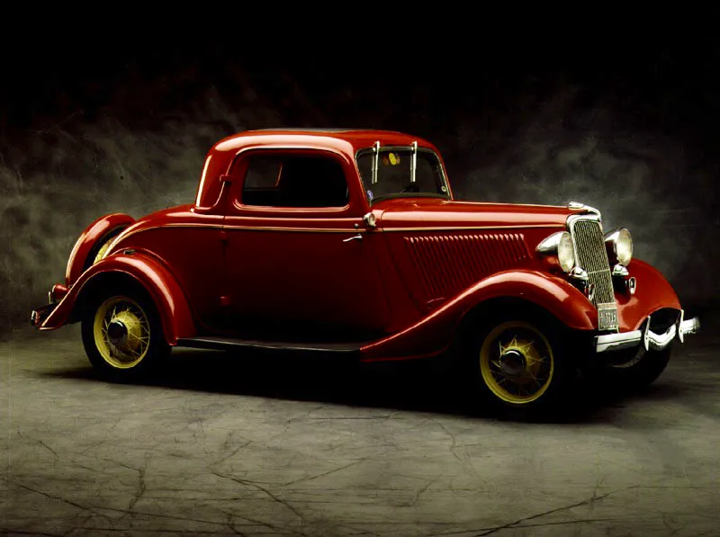 Ford serie 40 cupe 3 Ventanas, 1934. 