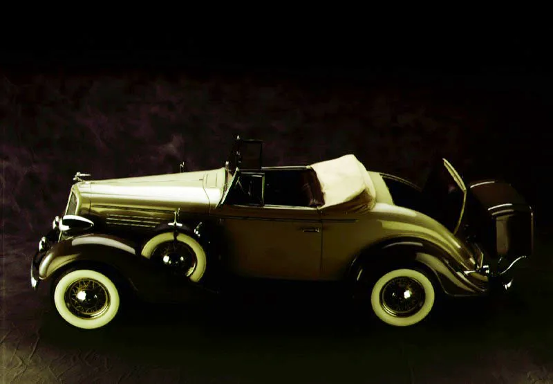 Buick 46-C Cupe Convertible, 1935. 