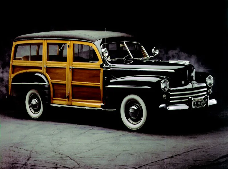 Ford Super de Luxe Station Wagon, 1947. 