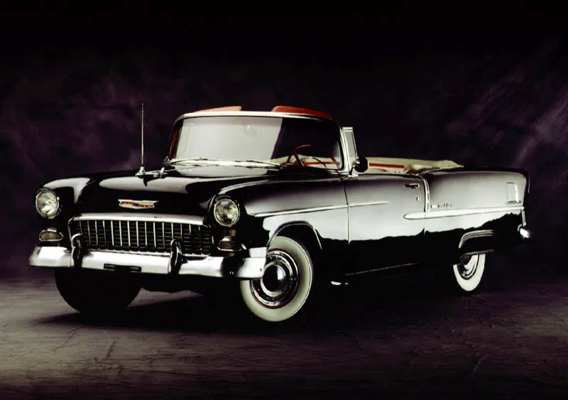 Chevrolet Bel Air cupe Convertible, 1955. 