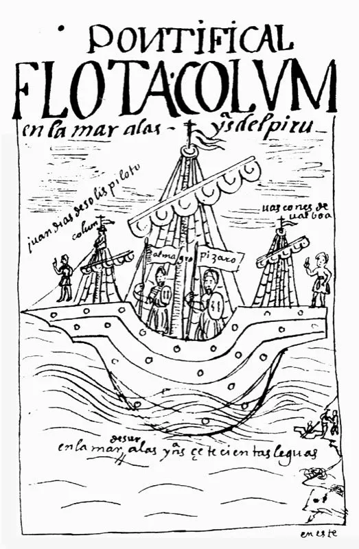 Viñetas ilustrativas de Felipe Guamán Poma de Ayala tomadas del libro Nueva crónica y buen gobierno de Felipe Guamán Poma de Ayala, publicada por la Biblioteca Ayacucho, Caracas, 1980. Jeremy Horner