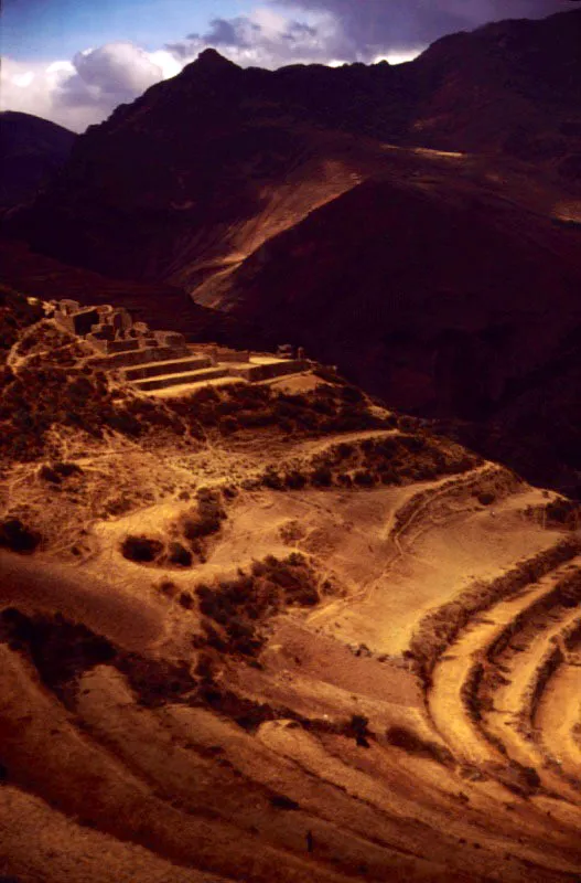 Terrazas y ruinas. Pisaq, Perú. Jeremy Horner