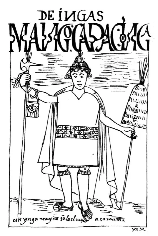 Viñetas ilustrativas de Felipe Guamán Poma de Ayala tomadas del libro Nueva crónica y buen gobierno de Felipe Guamán Poma de Ayala, publicada por la Biblioteca Ayacucho, Caracas, 1980. Jeremy Horner