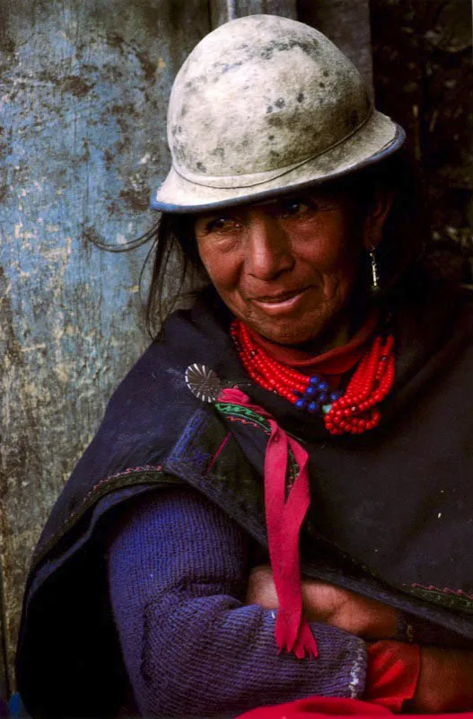 Mujer caari. Ecuador. Jeremy Horner