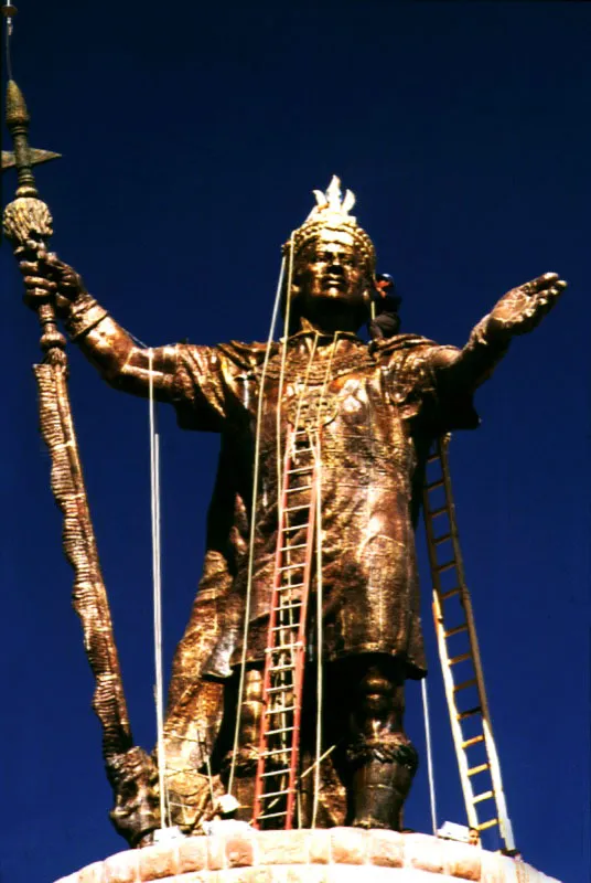 Representación de Pachacuti. Cuzco, Perú. Jeremy Horner