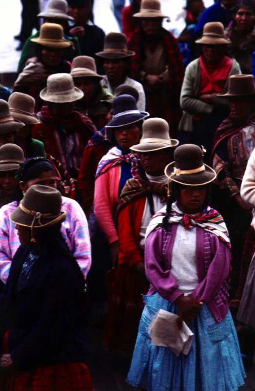 Marcha de mujeres. Plaza de Armas. Cuzco, Perú. Jeremy Horner