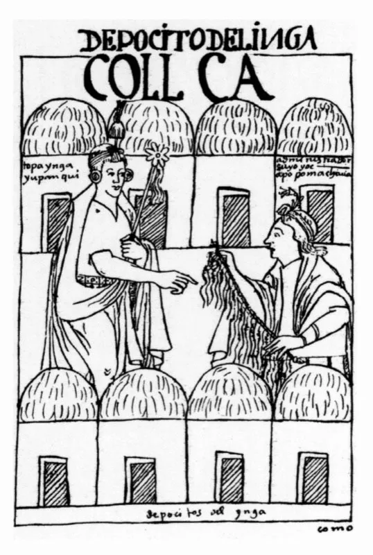 Viñetas ilustrativas de Felipe Guamán Poma de Ayala tomadas del libro Nueva crónica y buen gobierno de Felipe Guamán Poma de Ayala, publicada por la Biblioteca Ayacucho, Caracas, 1980. Jeremy Horner