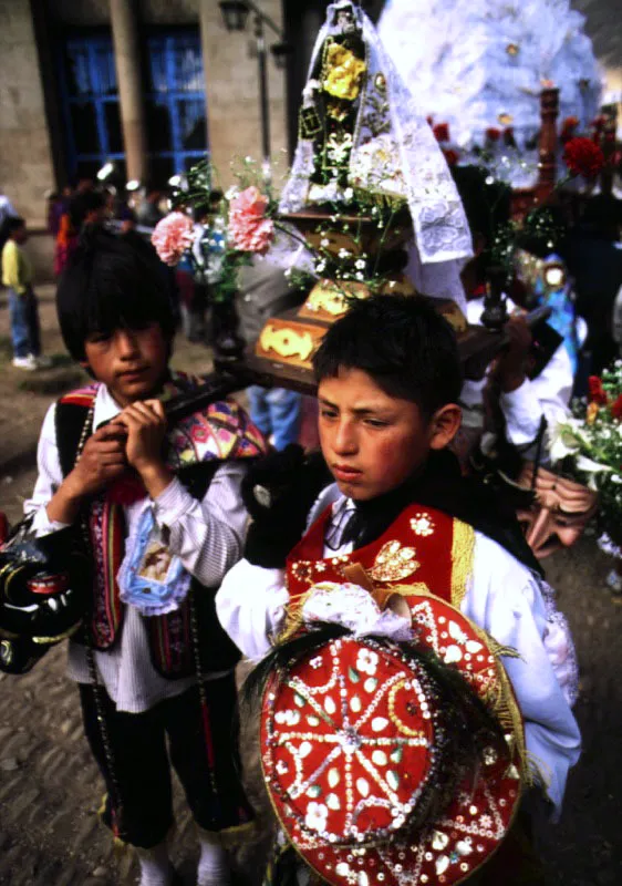Fiesta de la Virgen del Carmen. Pisaq, Perú. Jeremy Horner