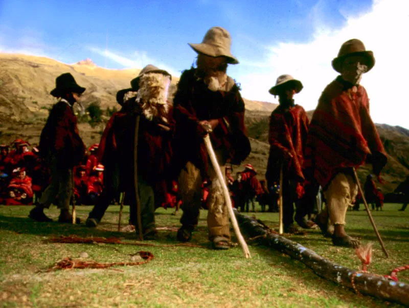 Danza de los “viejitos”, Huilloc, Perú. Jeremy Horner