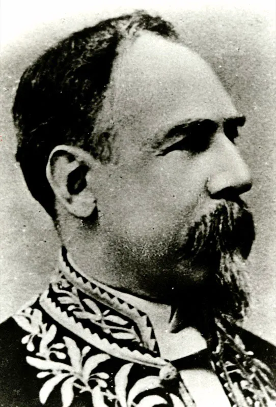 Carlos Holgun, presidente en 1888/1892. 