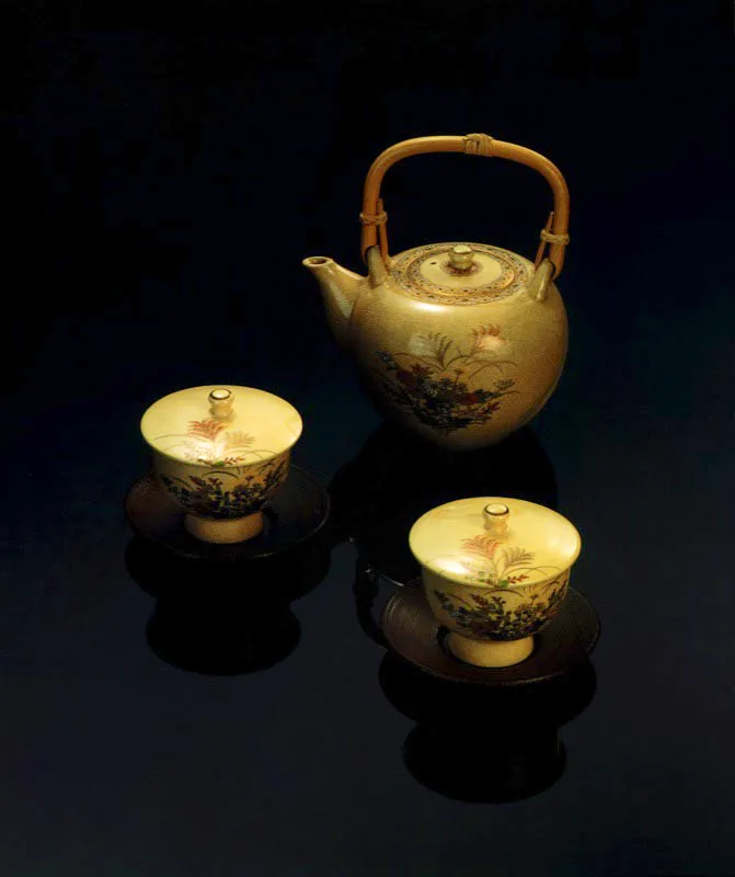 Juego de porcelana para té japonés.
Matthew Leighton