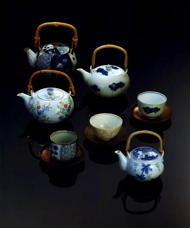 Juego de porcelana para té japonés.
Matthew Leighton