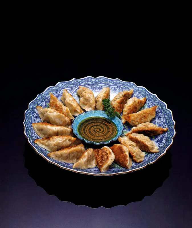 Empanaditas, Gyoza.  Matthew Leighton