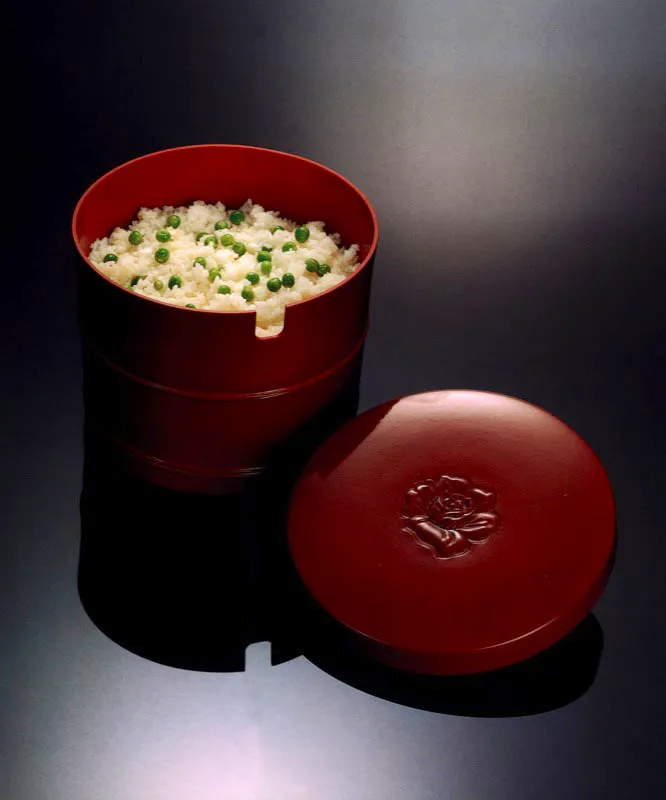 Arroz blanco cocido con arvejas, Mame gohan. Matthew Leighton