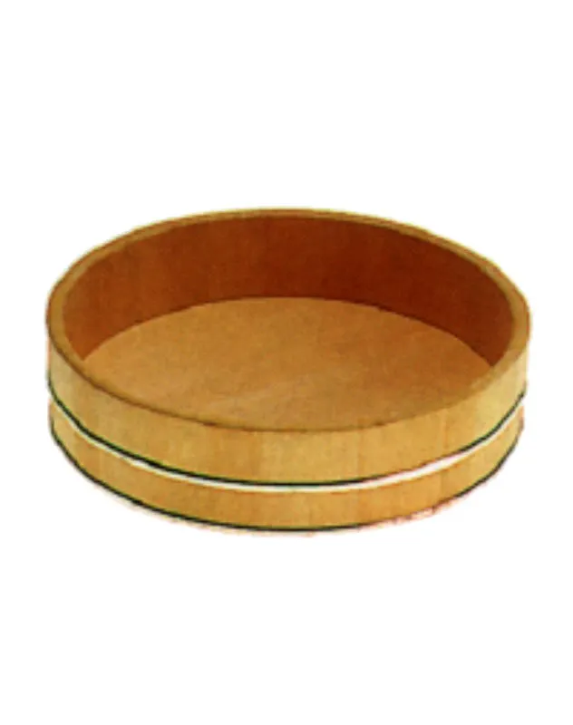 Recipiente de madera para arroz, Handai.
Matthew Leighton