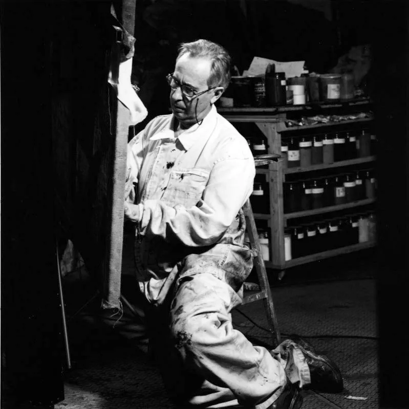 El artista en su estudio de Nueva York.