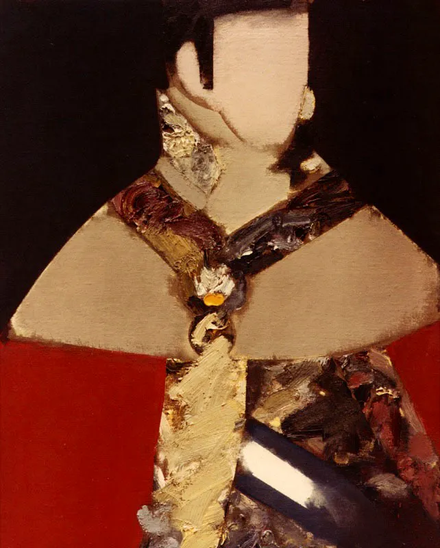 Fernando VII. 1985. leo sobre lino 99 x 80 cm 