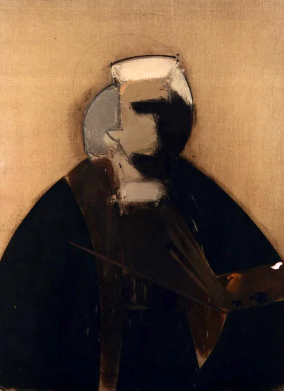 Rembrandt. 1986. Óleo sobre lino. 130 x 100 cm