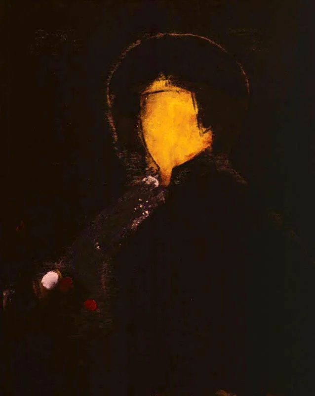 Rembrandt. 1987. leo sobre tela. 100 x 81 cm 