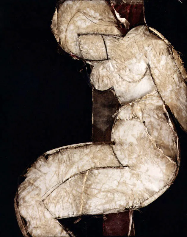 Matisse como pretexto. 1989. Óleo sobre arpillera. 130 x 163 cm