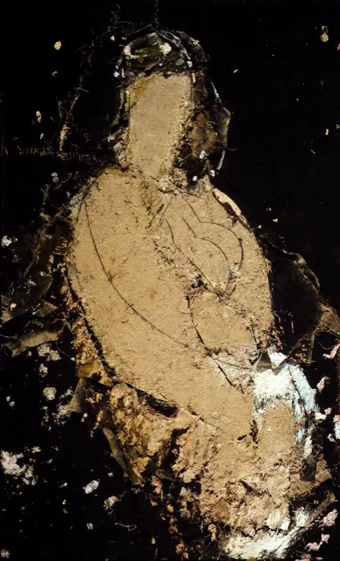 Hélène. 1989. Óleo sobre arpillera. 127 x 205,7 cm