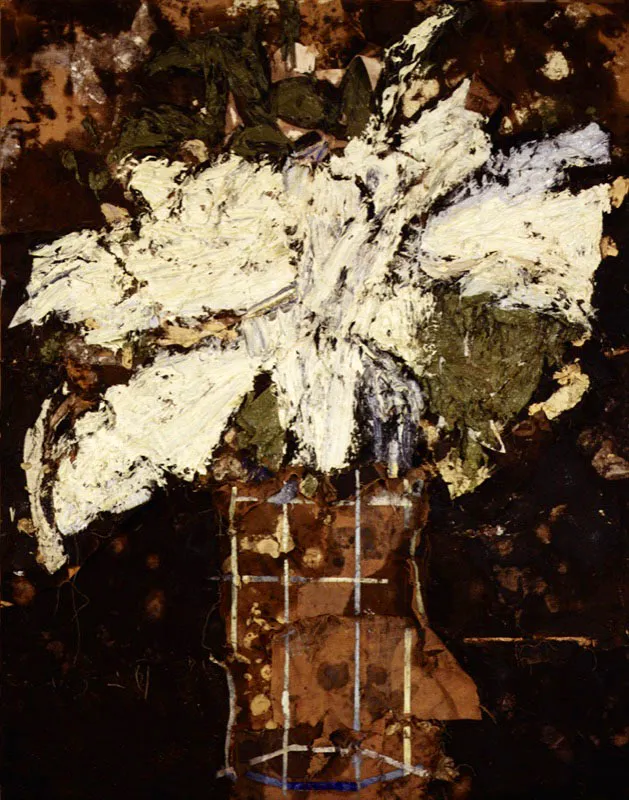 Manet como pretexto. 1992. Óleo sobre arpillera. 234 x 188 cm