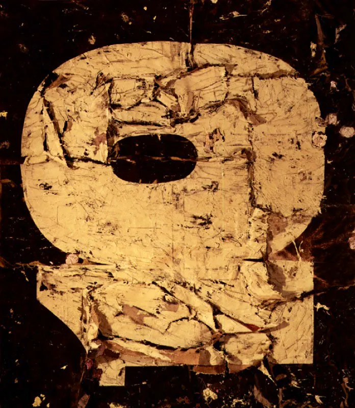 El diez. 1990. Óleo sobre lienzo. 193 x 218 cm