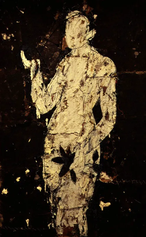 Desnudo. 1990. Óleo sobre lienzo. 198 x 127 cm